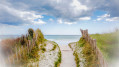 Accès à la plage de Kermor