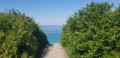 Acc&egrave;s plage du Portuais