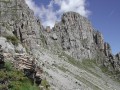 Aiguilles de Chabrières depuis la station de Réallon