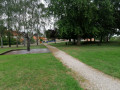 Aire de pique-nique à l'entrée de Delme avec le Pendula Aire de pique-nique à l'entrée de Delme avec le Pendula