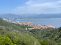 Ajaccio et reliefs vus du sentier des crêtes