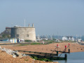 Along seafront