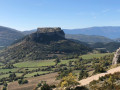 Les montagnes de Bouvrège et de Croc par l'ancien Fort de Mévouillon Les montagnes de Bouvrège et de Croc par l'ancien Fort de Mévouillon