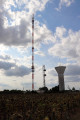 Antennes et château d'eau de Malicornay
