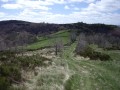Depuis le rocher de Cheylard, aperçu des crêtes du sommet des Rousses
