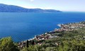 En balcon au-dessus du Lac de Garde à partir de Piovere