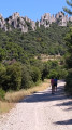 Approaching the Dentelles