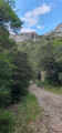 Arche de Portalas vue du vallon de la Crête du Grand Caveau