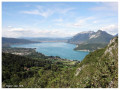 Arête de Taillefer, le lac d'annecy