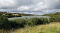 Argal Reservoir overlooked by Mabe Church