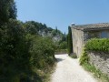 arrivée à Oppède le vieux