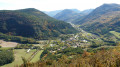 Arrivée au dessus de Saint Julien en Beauchaine