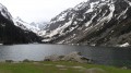 Gaube-See und Refuge des Oulettes de Gaube (Hütte der Oulettes de Gaube)