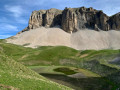 Arrivée au lac du Lauzon