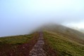 Arrivée au le Pen y Fan