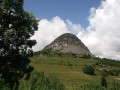 arrivée au pied du Mont Gerbier de Jonc