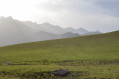 Arrivée en haut du plateau de Campsaure Arrivée en haut du plateau de Campsaure