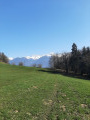 Crête de Montraillant à partir de la Chapelle Blanche