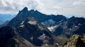 Au col entre le vallon de la Lauzière de Roche Noire et le Habert de Pierre