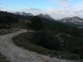 Au début du circuit, vue vers Eygalières