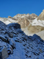 Au dessus du lac des Béraudes, en direction du col des Béraudes