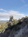 Die Dentelles de Montmirail ab Gigondas