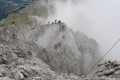 La crête finale depuis le sommet