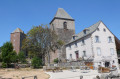 Aubrac : Église et Tour des Anglais