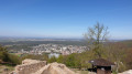 Aussicht vom Burgfired Burg Tannenberg Aussicht vom Burgfired Burg Tannenberg