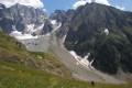 Avant la cabane du Vaccivier