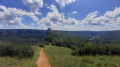 Boucle à Saint-Antonin-Noble-Val qui domine le Cirque de Nibousou