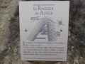 Balise du Rocher des Aures Balise du Rocher des Aures