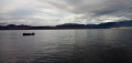 Barque de pêcheur sur le Léman