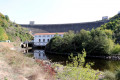Barrage d'Eguzon, vue d'en-bas