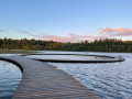 Walk along Almind lake, Silkeborg