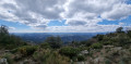 Beau panorama sur les Monts d'Ardèche