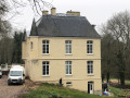 Belle bâtisse en cours de restauration au Ponchet