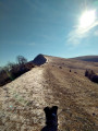 Belle piste de givre