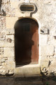 Belle porte de maison à Exoudun
