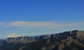 Belle silhouette du Mont-Blanc