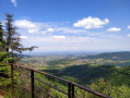 Le belvédère Roche Bois Blanc depuis Lamure-sur-Azergues