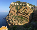 Le Sentier du Littoral entre La Garde et le Sémaphore du Bec de l'Aigle Le Sentier du Littoral entre La Garde et le Sémaphore du Bec de l'Aigle