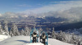 Tour de la station du Semnoz, côté Annecy