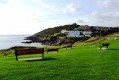 Benches in the sunshine