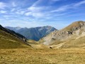 Bergeries vues du col de la Rousse
