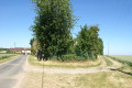 Bifurcation avant le panneau Les Thiarris