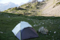 Bivouac au lac inférieur de Sebeyras