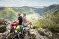 Blick aufs Schloss Lichtenstein