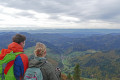 Das Schwarzwalddorf Wieden und der Belchen