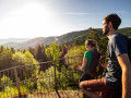 Blick vom Huberfelsen